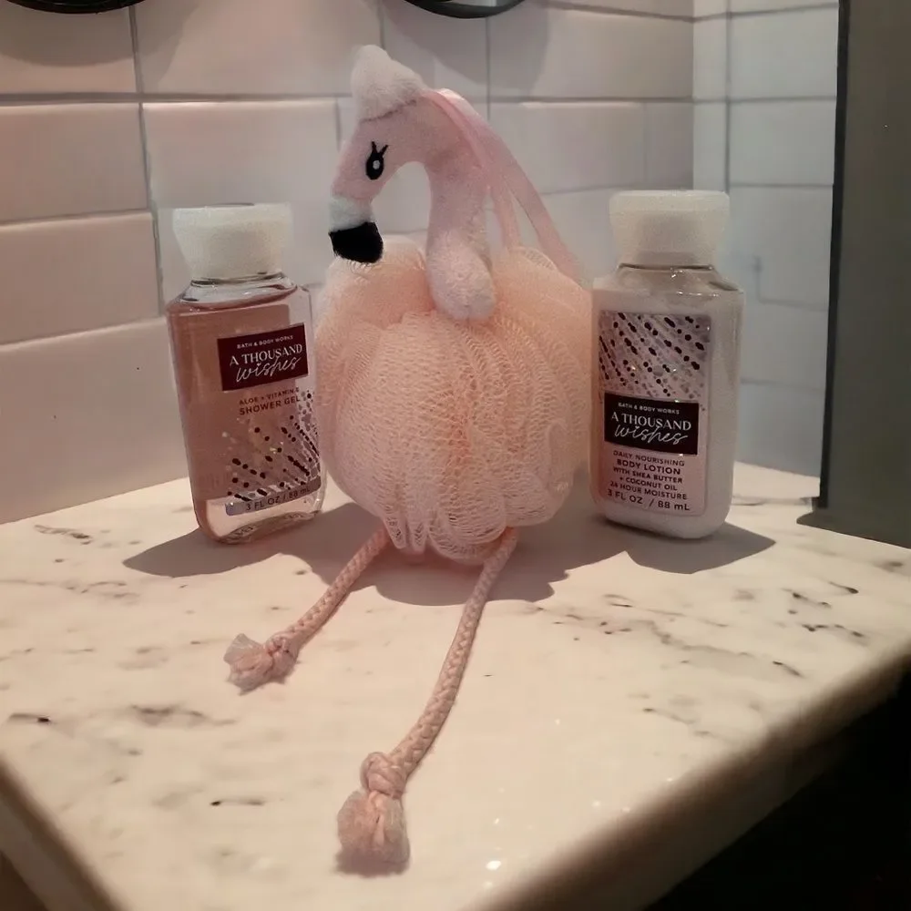 FLAMINGO BATH SET‎